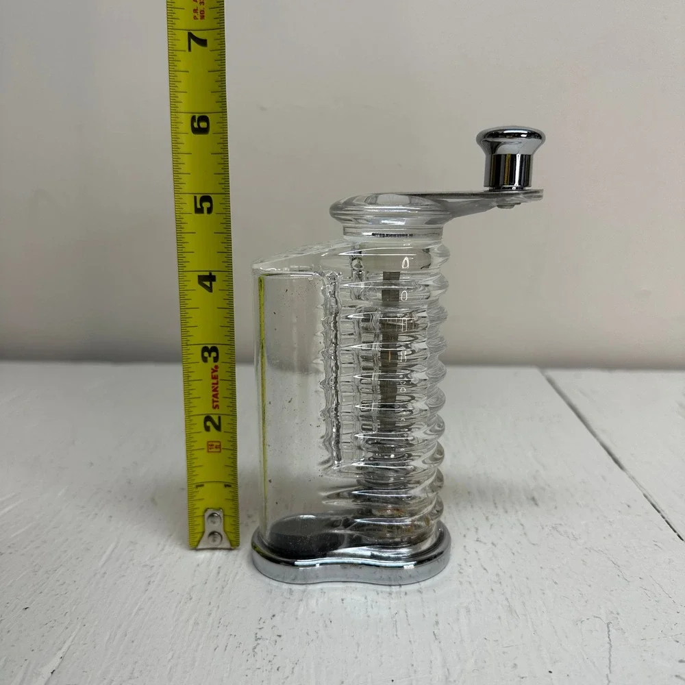 Cole and Mason Nutmeg Mill Grinder Chrome Handle *READ*